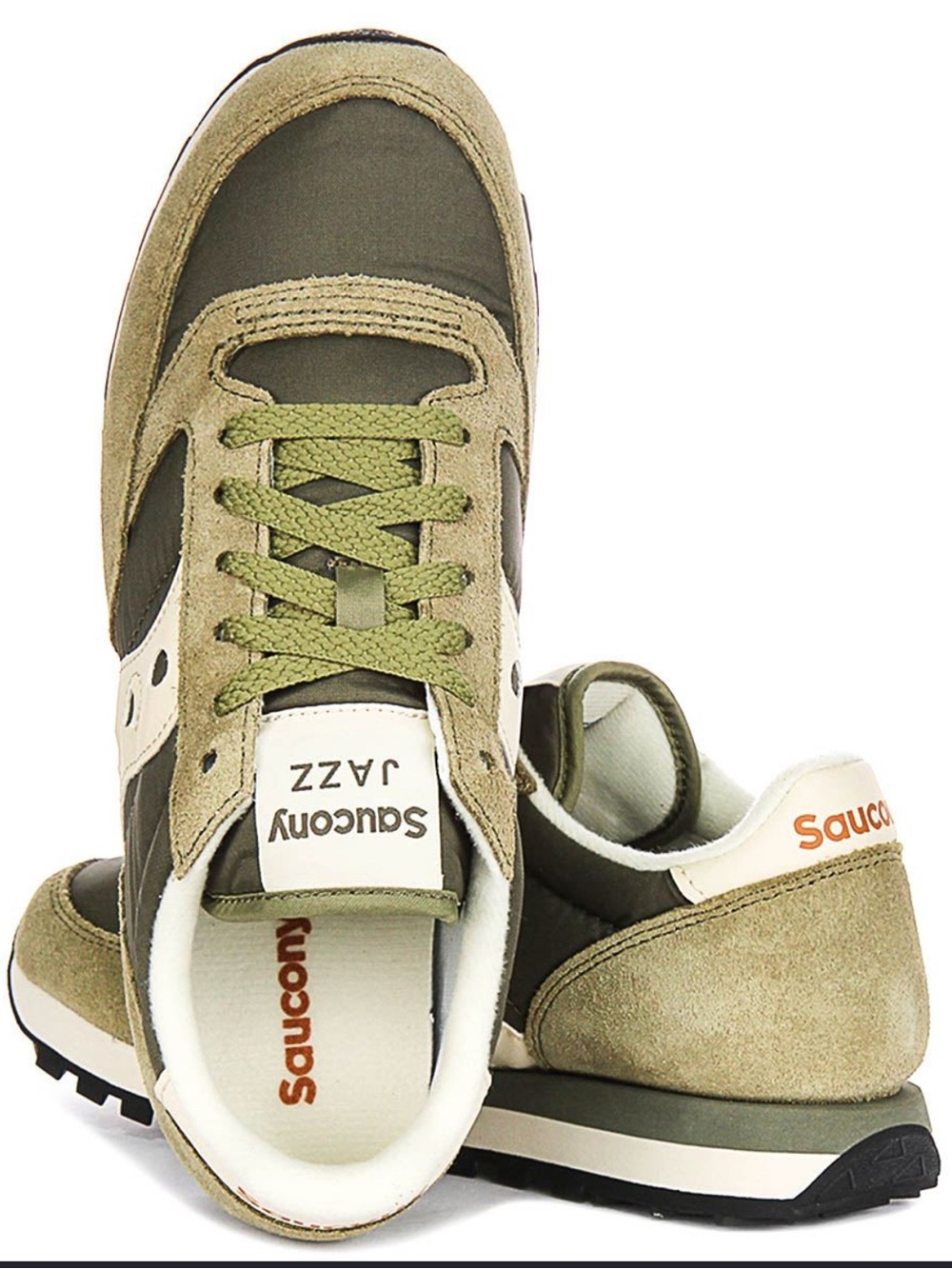 Saucony 7 jazz green shoes low